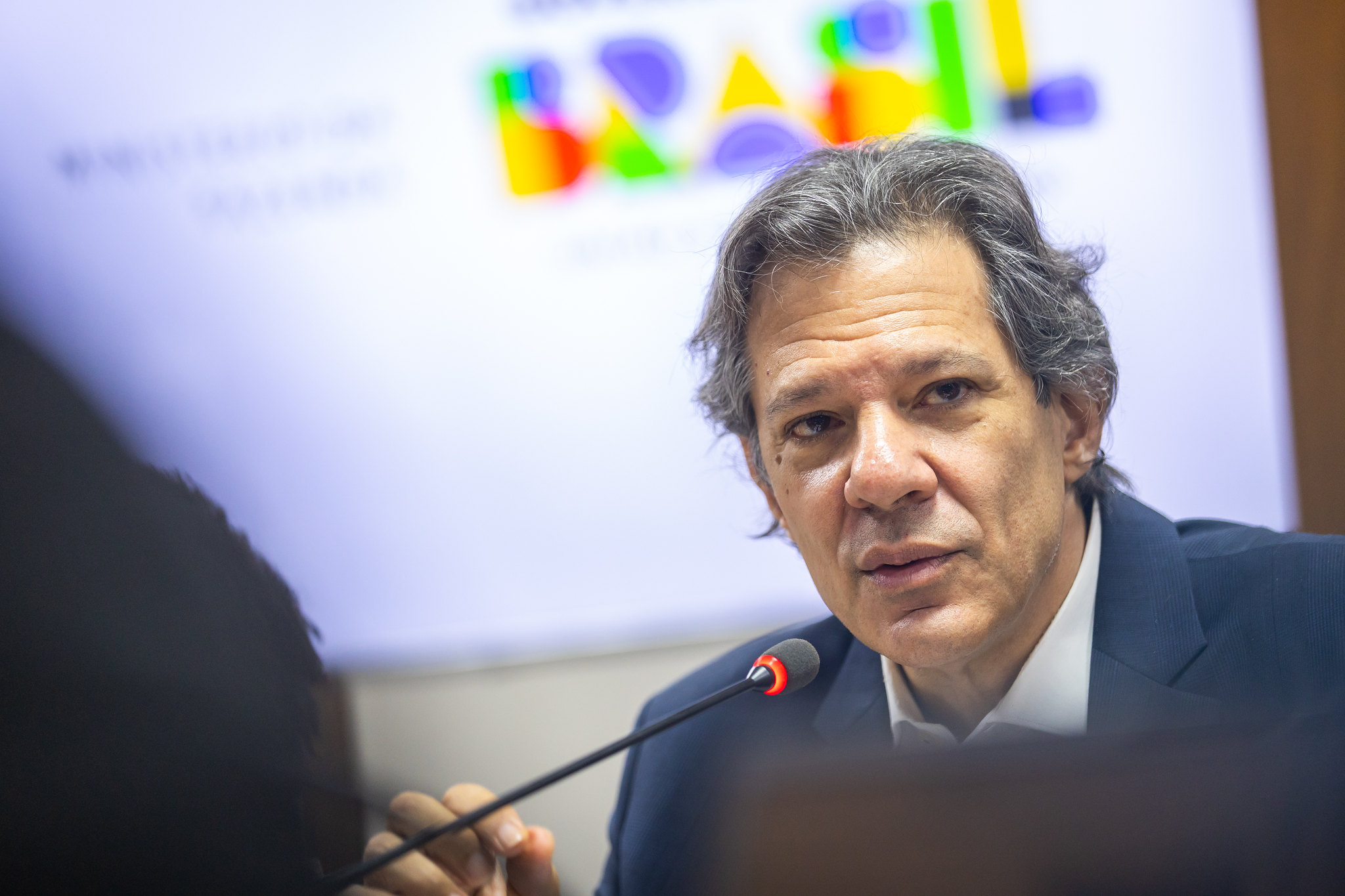 O ministro da Fazenda, Fernando Haddad. (Foto: Diogo Zacarias/MF)
